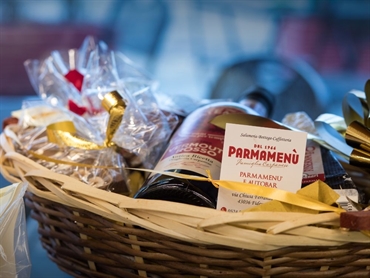 Pacchi di Natale - cesto autobar