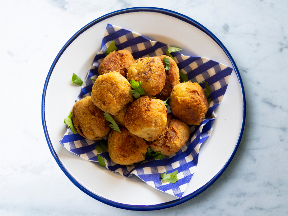 Polpette di ceci al forno