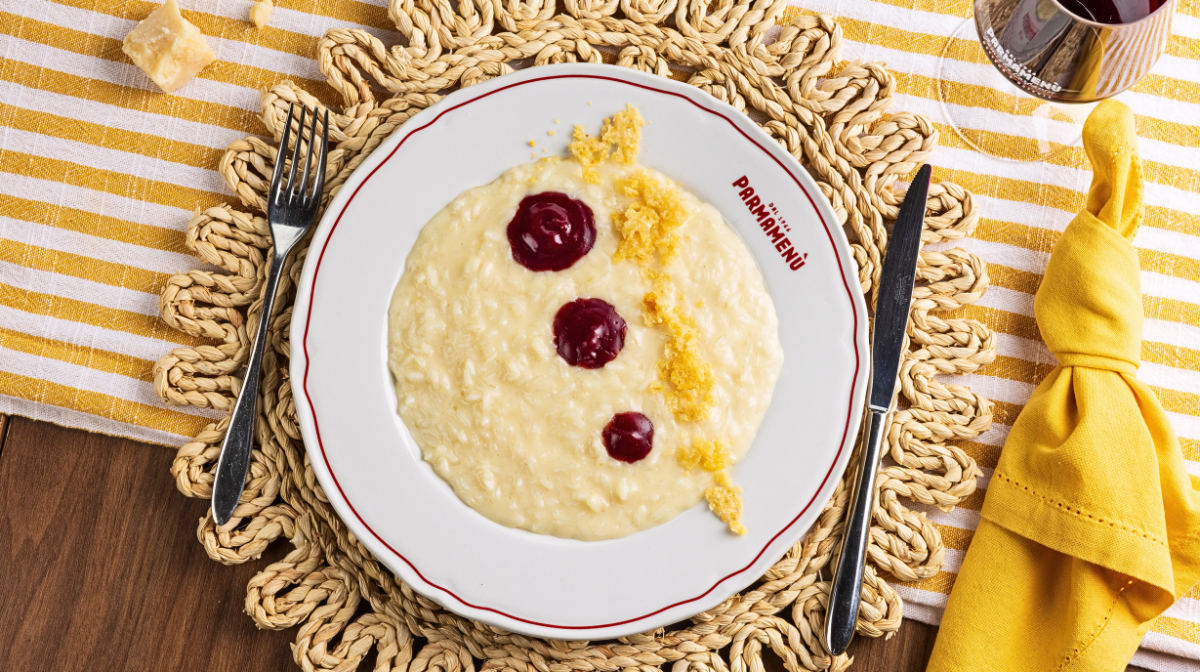 Risotto al Lambrusco Fidenza Village