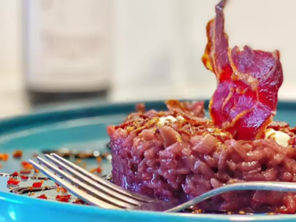 Risotto al Lambrusco