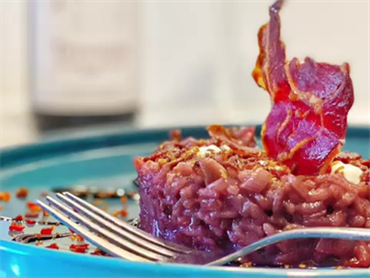 Risotto al Lambrusco
