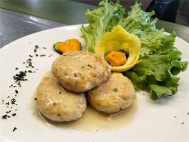 Polpette di pollo al limone
