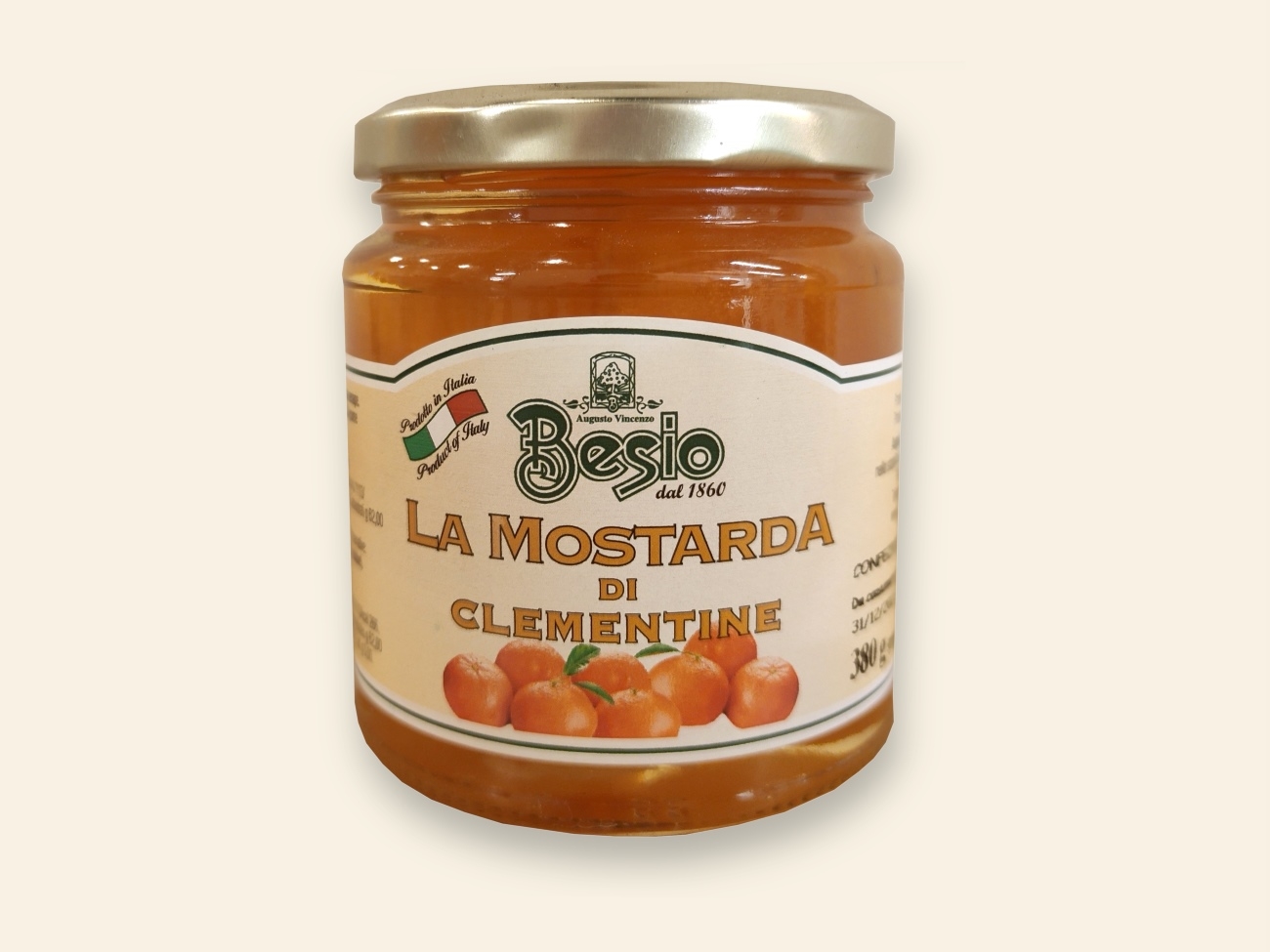 Mostarda clementine Besio