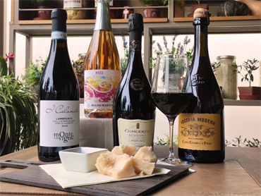 Degustazione Lambrusco e Parmigiano