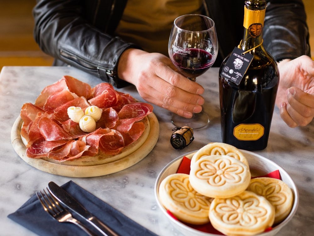 Culatello e tigelle
