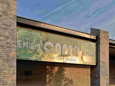 Insegna A Casa di Emilia