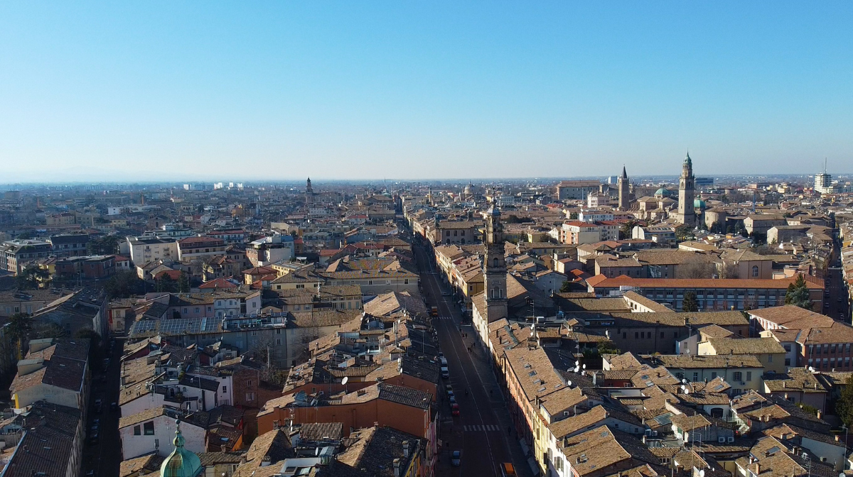 Parma dall'alto 16:9