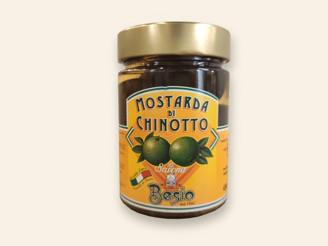 Mostarda chinotto Besio