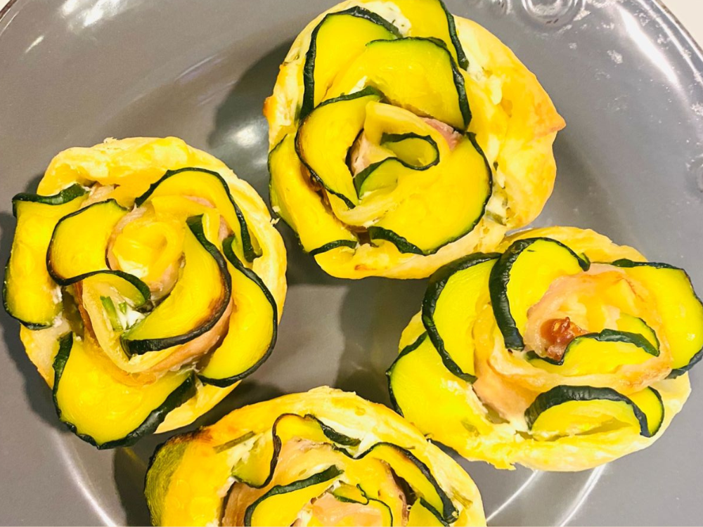 Rose di zucchine
